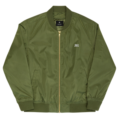 Save The Manuals Premium recycled bomber jacket