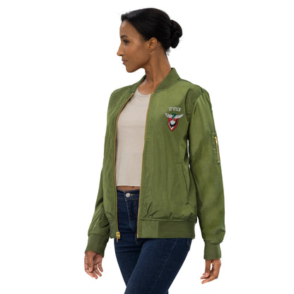 IDF Paratroopers Premium recycled bomber jacket