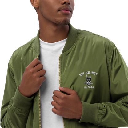 Oketz IDF k-9 Unit men's Premium recycled bomber jacket