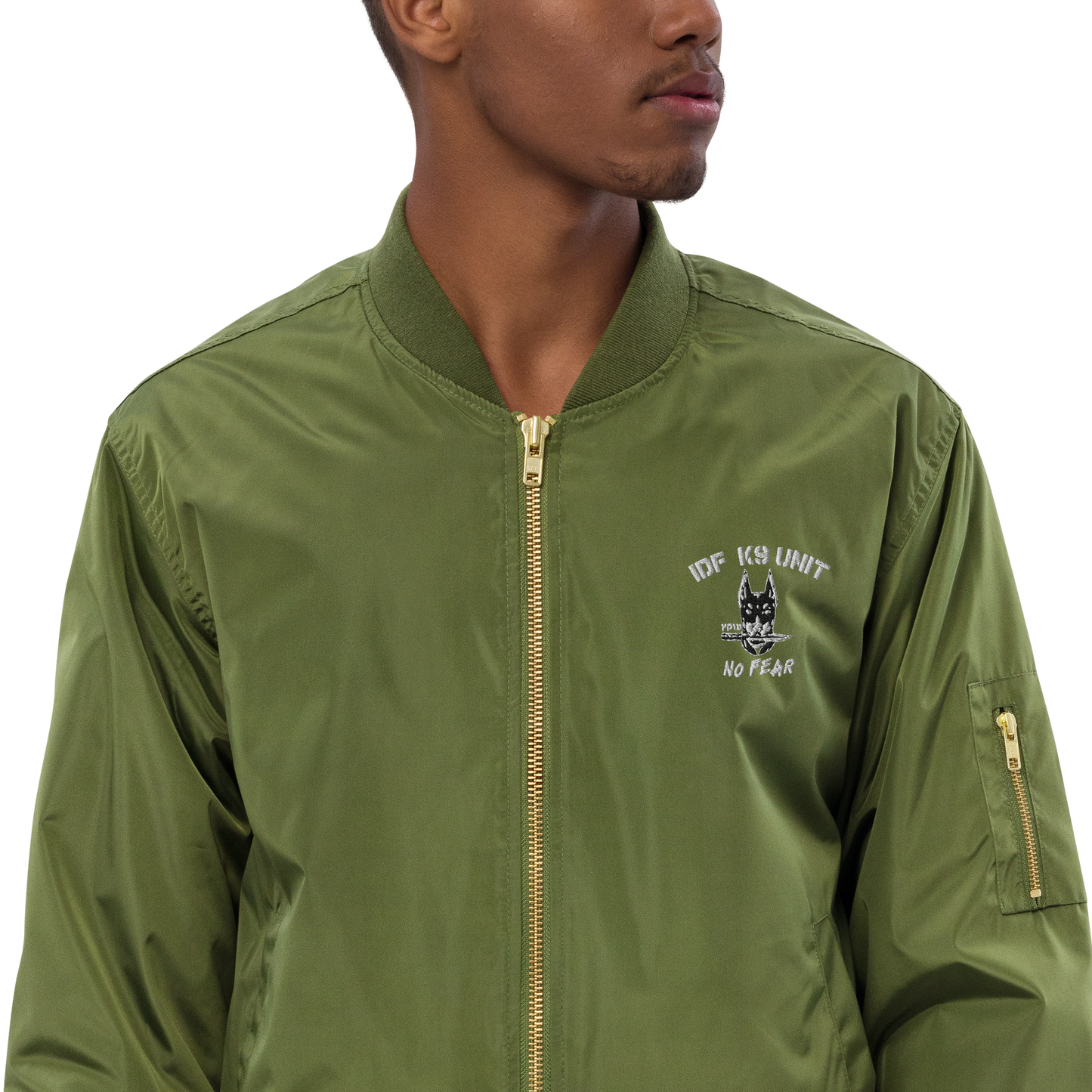 Oketz IDF k-9 Unit men's Premium recycled bomber jacket