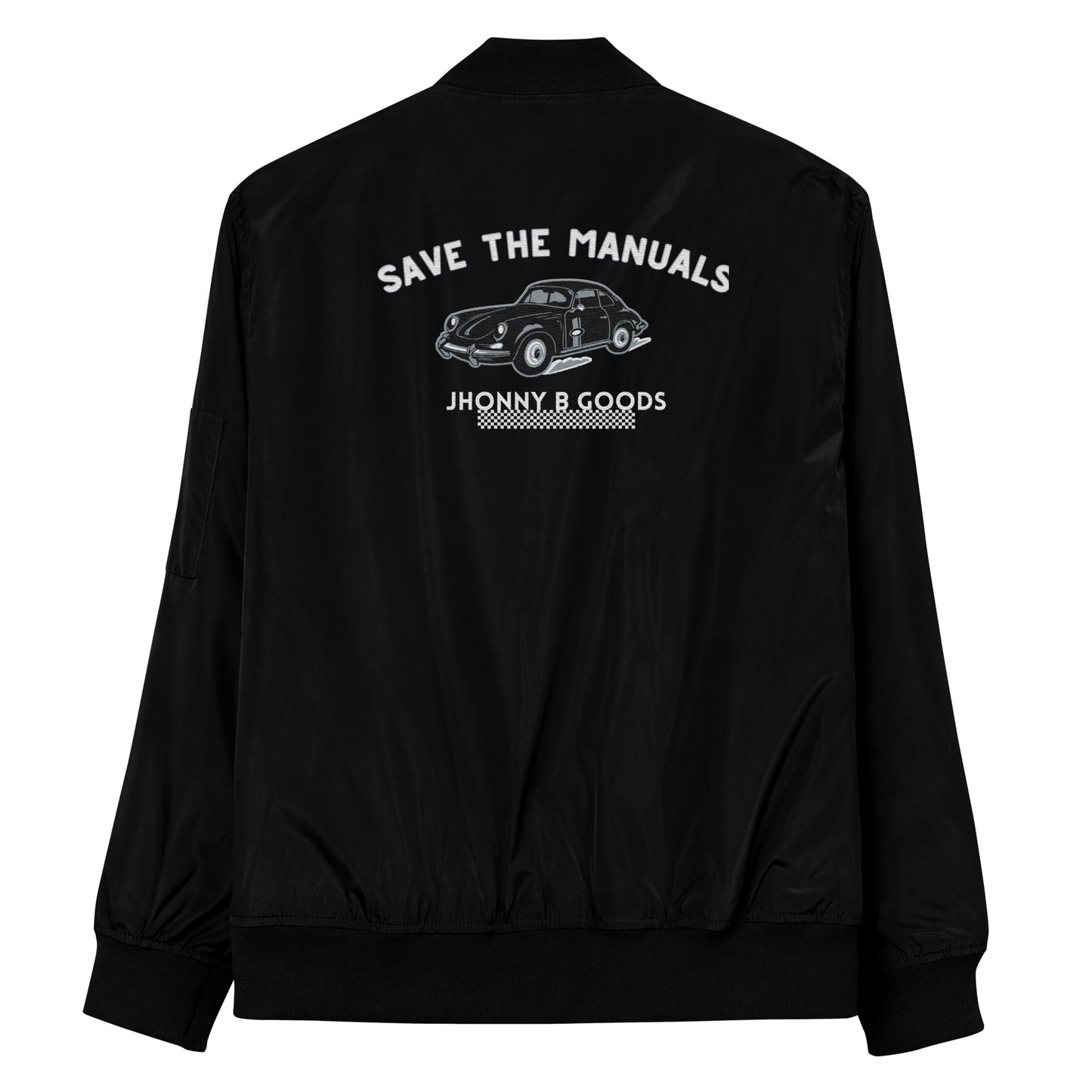 Save The Manuals Premium recycled bomber jacket