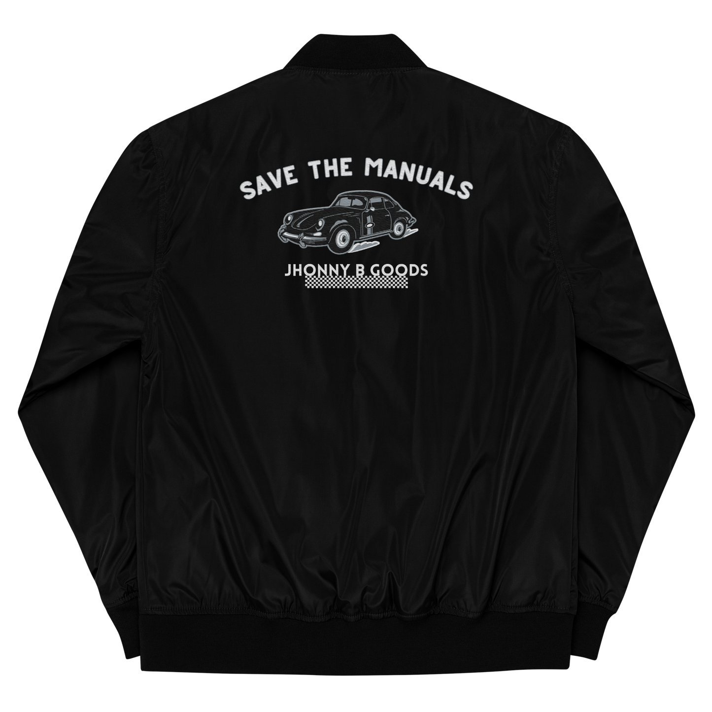 Save The Manuals Premium recycled bomber jacket