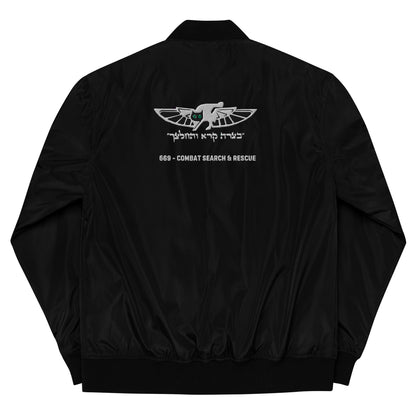 669 Combat Search and Rescue Premium recycled bomber jacket