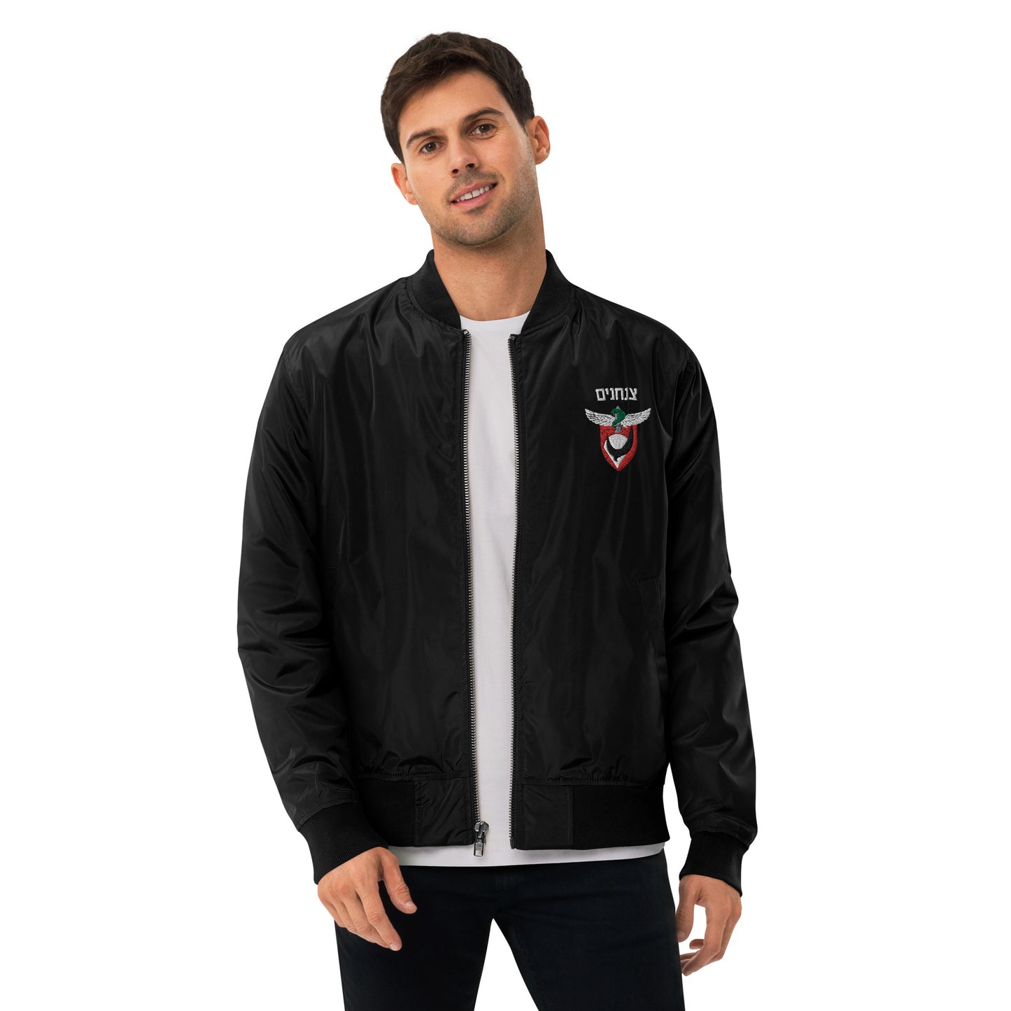 IDF Paratroopers Premium recycled bomber jacket