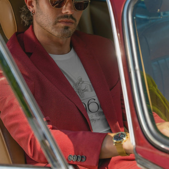 man wearing JBG road rebels Tee