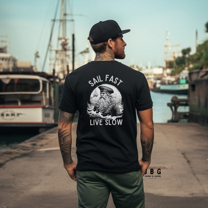 Sail Fast Live Slow Short-Sleeve T-Shirt