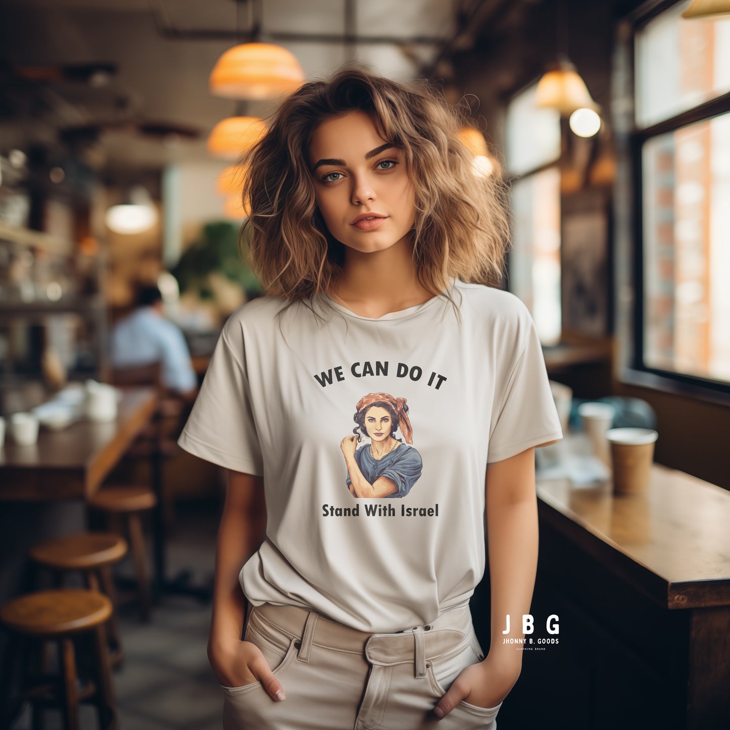 Stand with Israel women's t-shirt