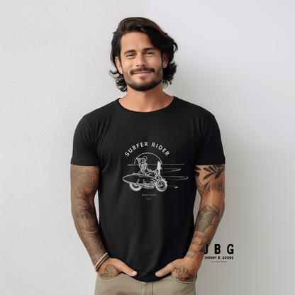 Surfer Rider men garment-dyed heavyweight t-shirt