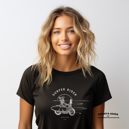 Surfer Rider women's garment-dyed heavyweight t-shirt