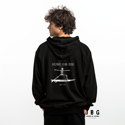 Surf Or Die Men Hoodie