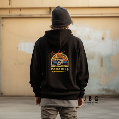 Lost In Paradise  men midweight hoodie