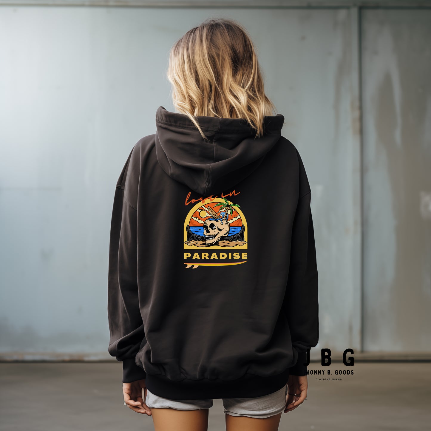 Lost In Paradise  womens midweight hoodie