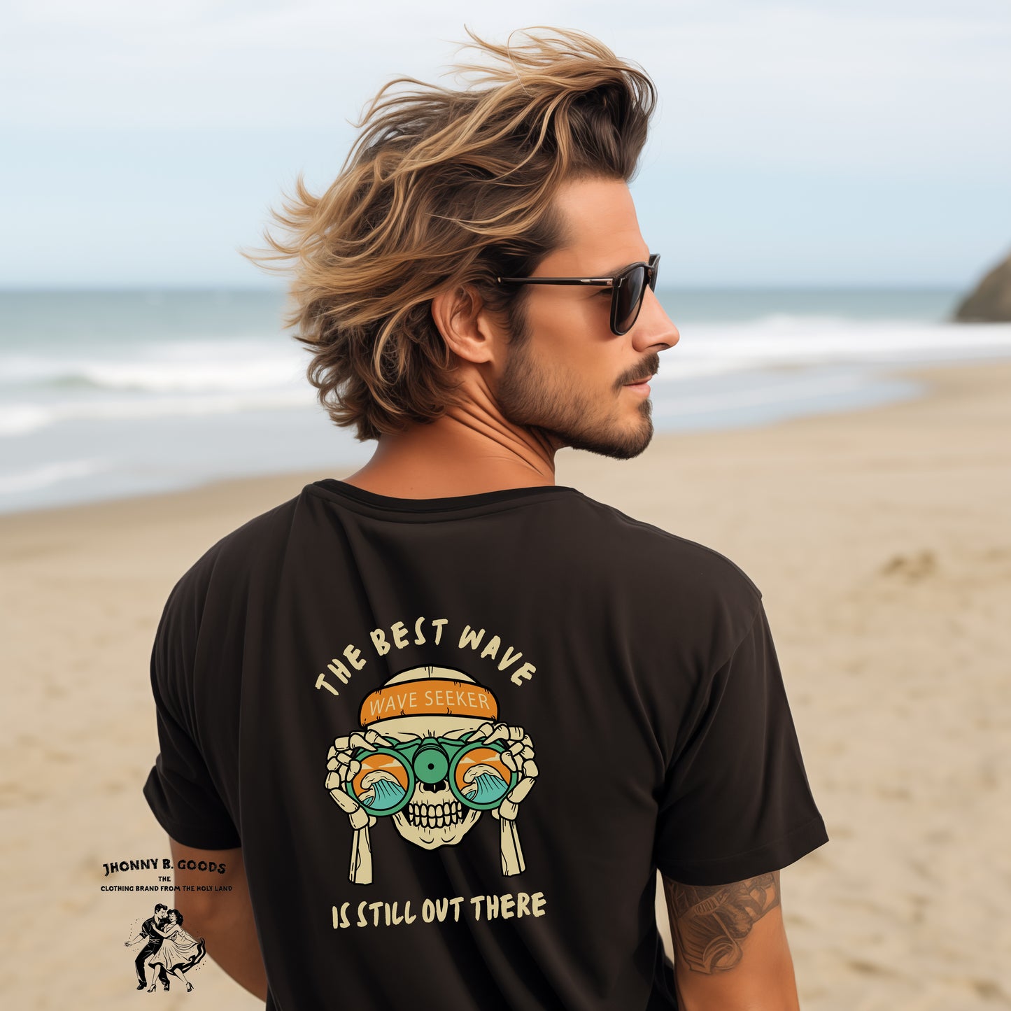 The Best Wave Is Still Out There Men’s premium heavyweight tee