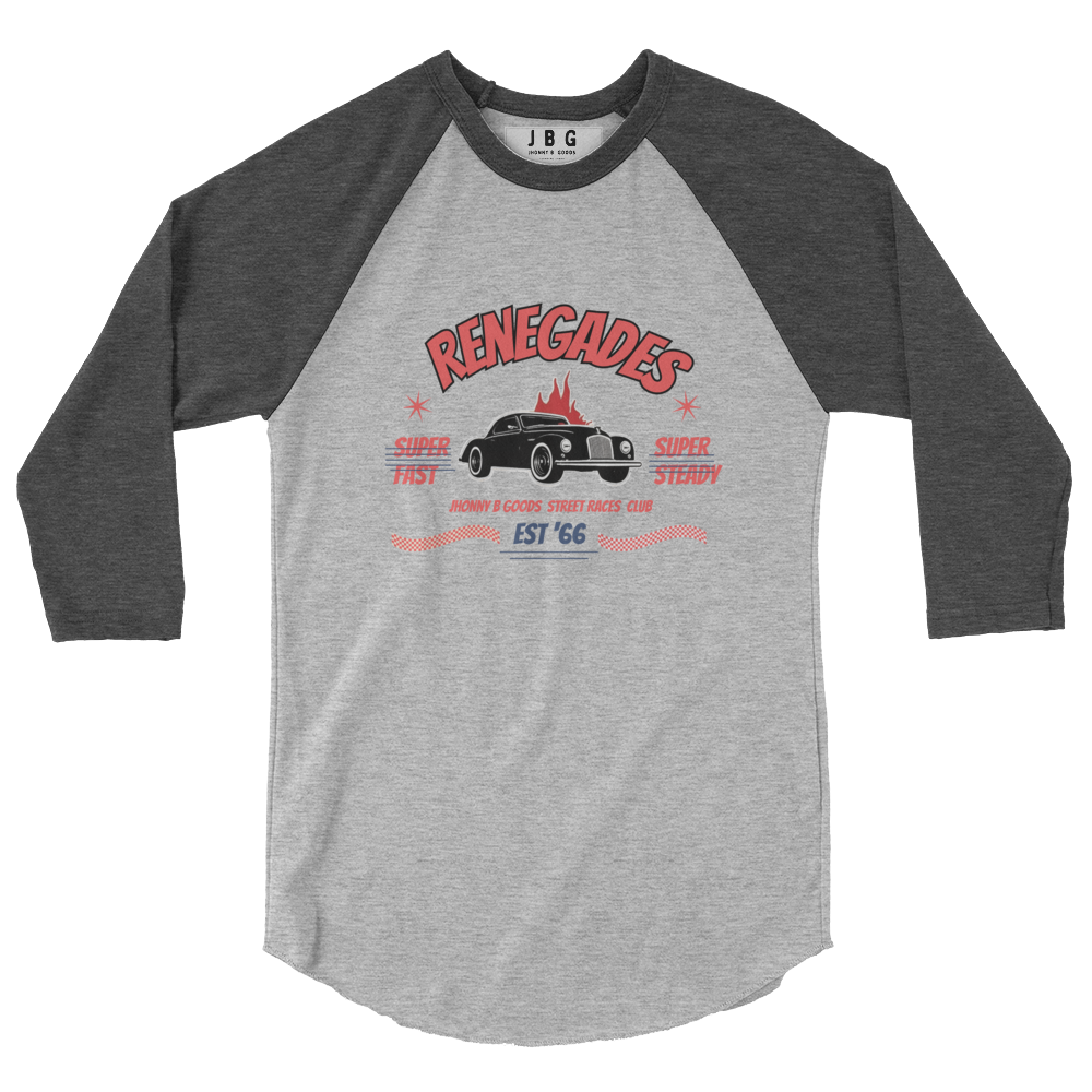 Renegades 3/4 sleeve raglan shirt