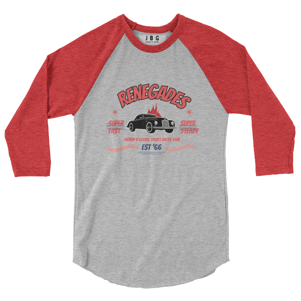 Renegades 3/4 sleeve raglan shirt