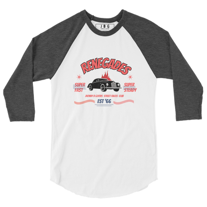 Renegades 3/4 sleeve raglan shirt