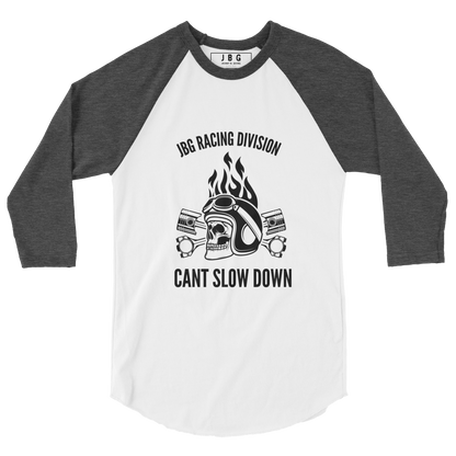 Cant Slow Down womens 3/4 sleeve raglan shirt