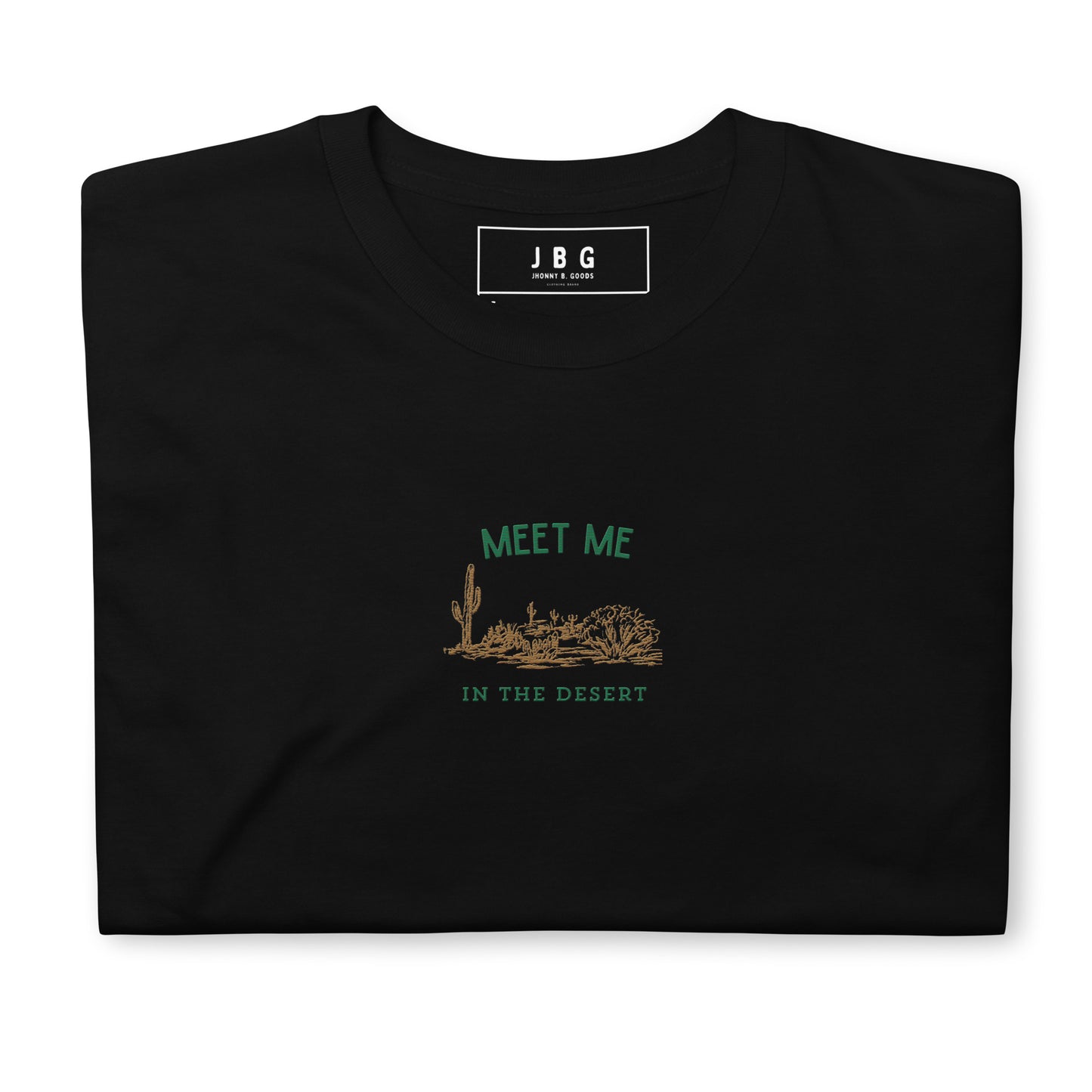 Meet Me In The Desert embroiderd Short-Sleeve womens T-Shirt