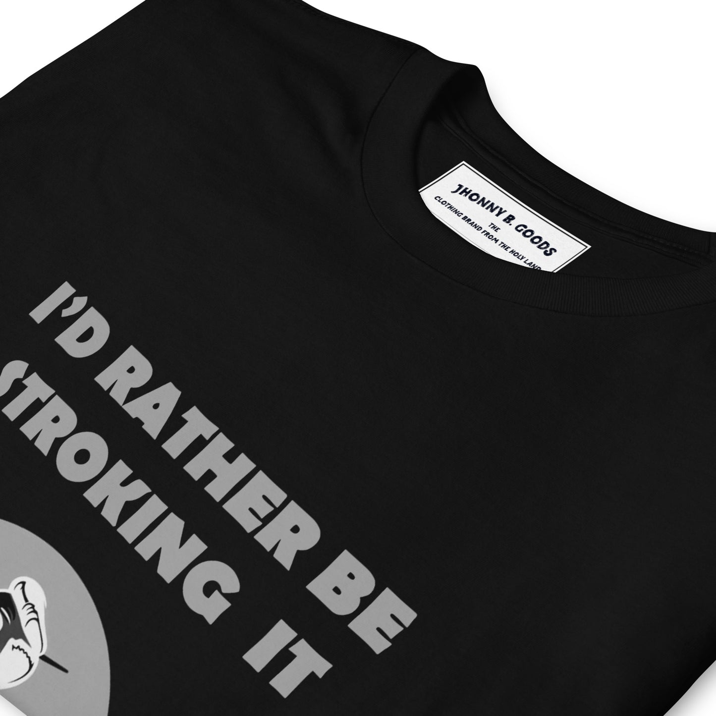 Id Rather be Stroking it Short-Sleeve Unisex T-Shirt