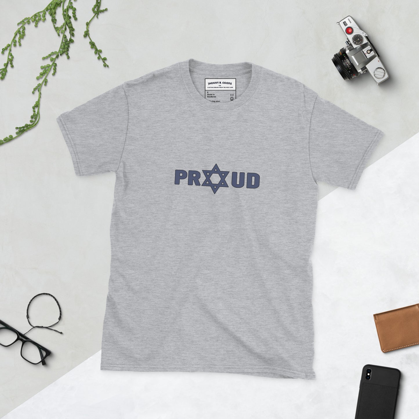 Proud Jewish Short-Sleeve Unisex T-Shirt