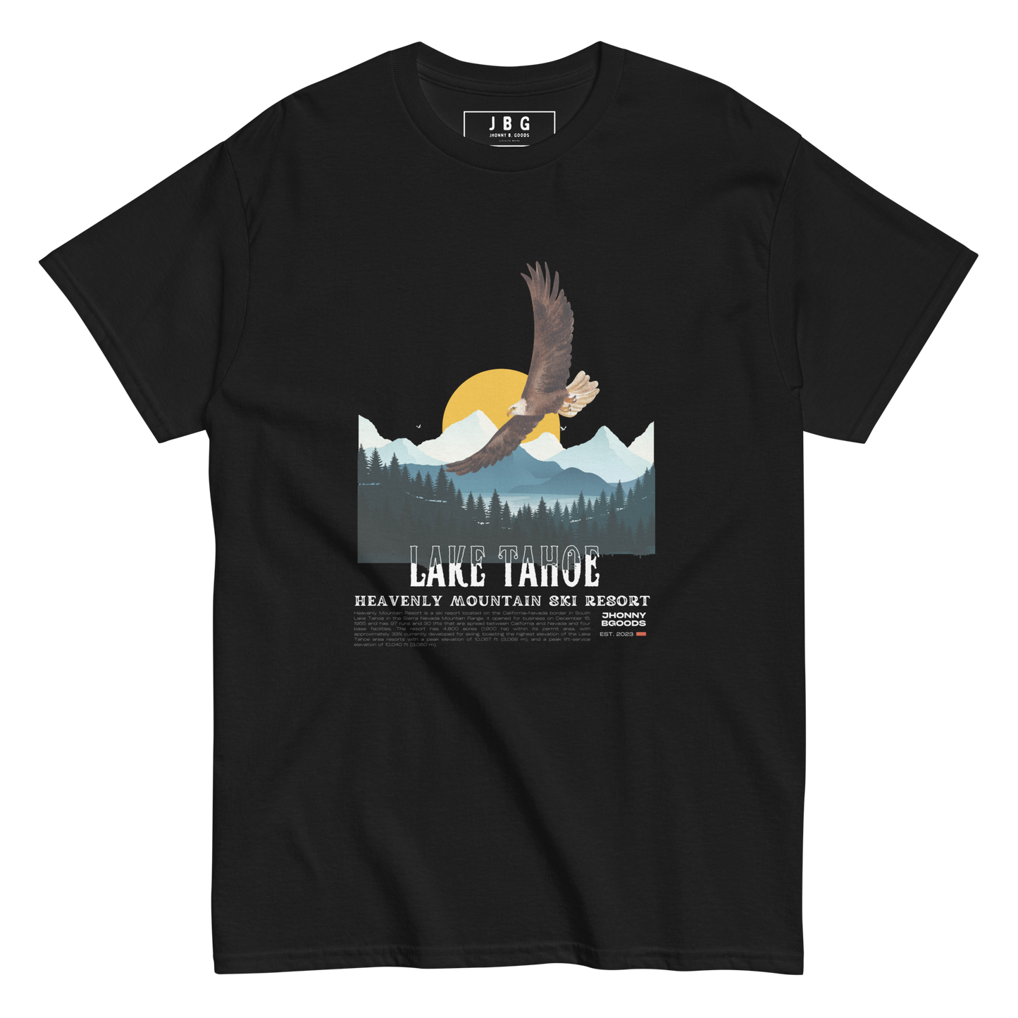 Men's Lake Tahoe classic tee