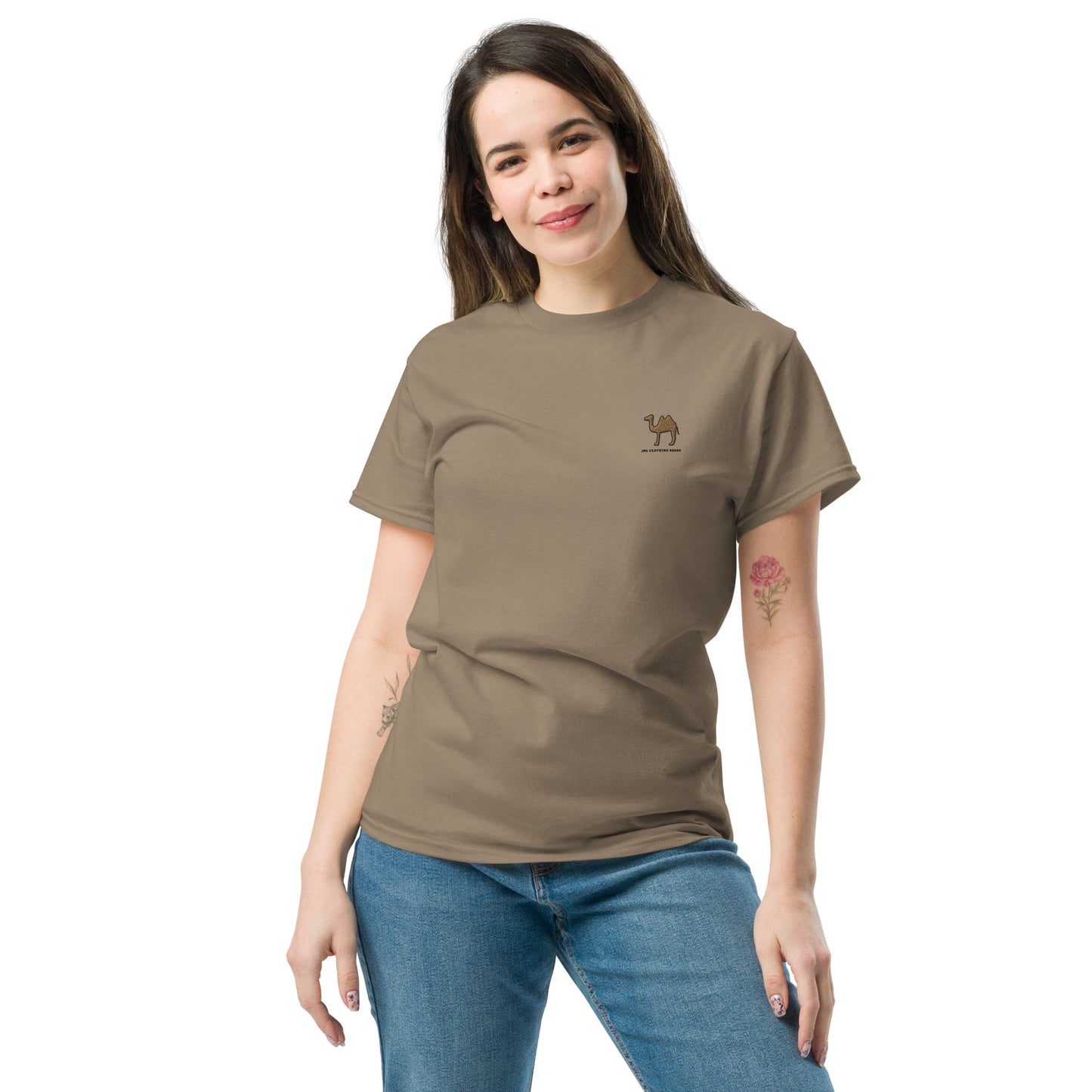 womens JBG embroiderd logo classic tee