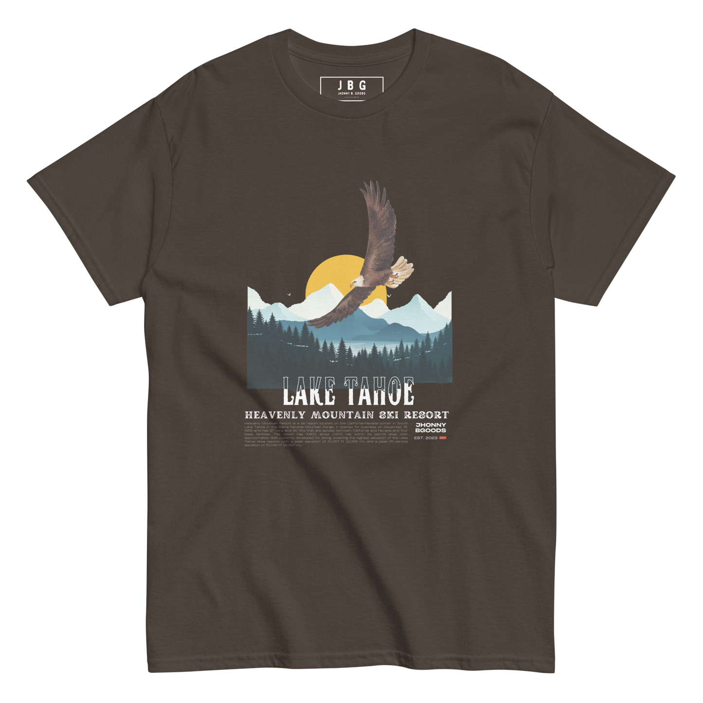 Men's Lake Tahoe classic tee