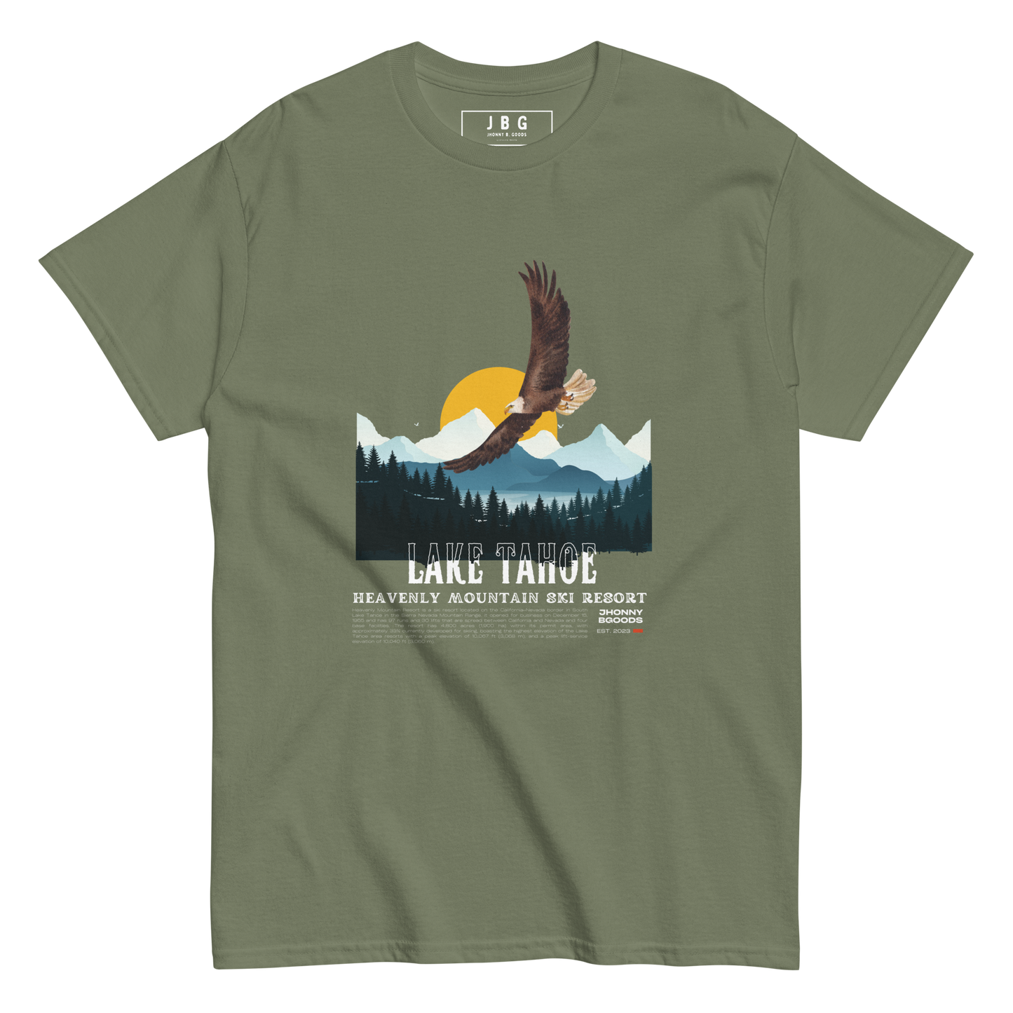 Men's Lake Tahoe classic tee