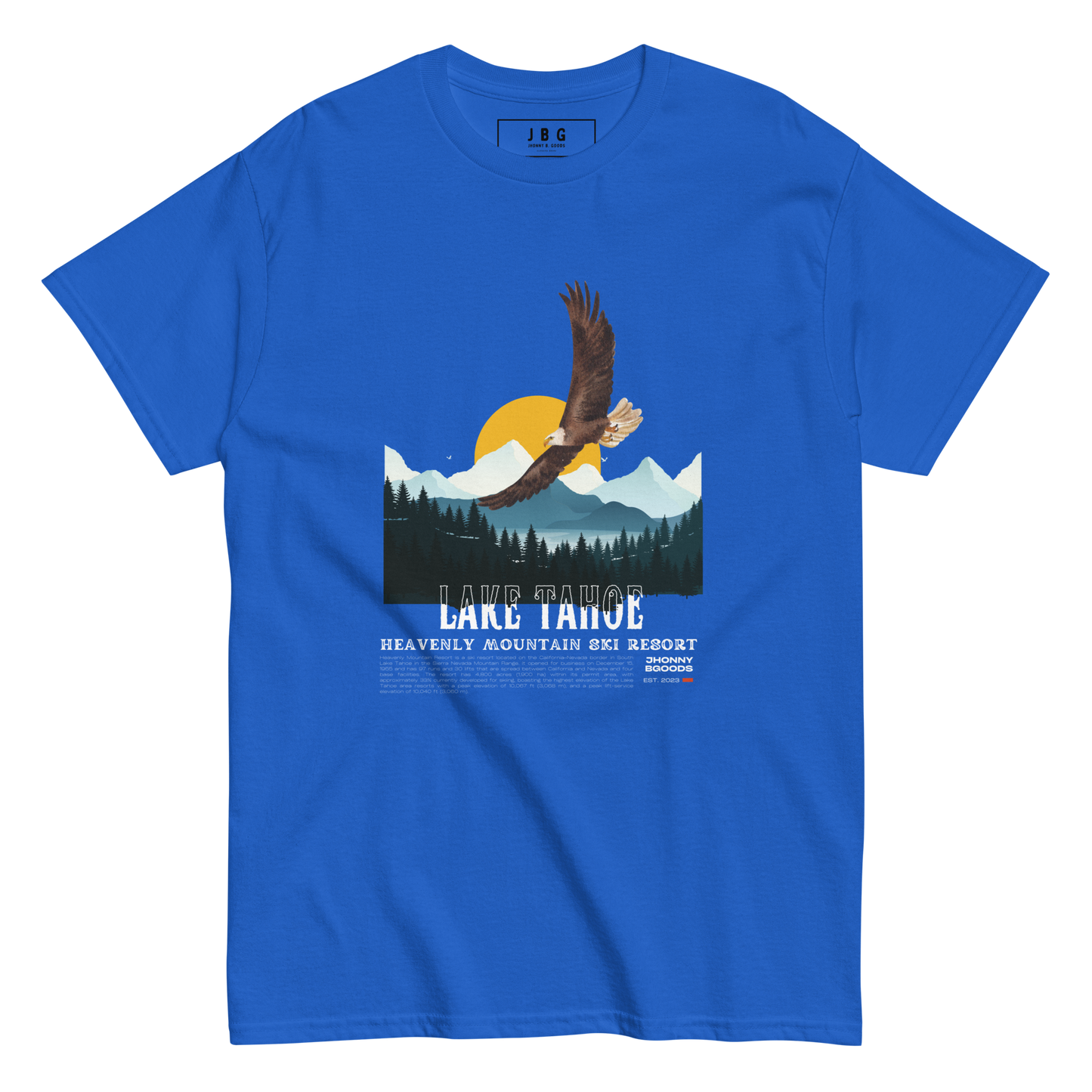 Men's Lake Tahoe classic tee