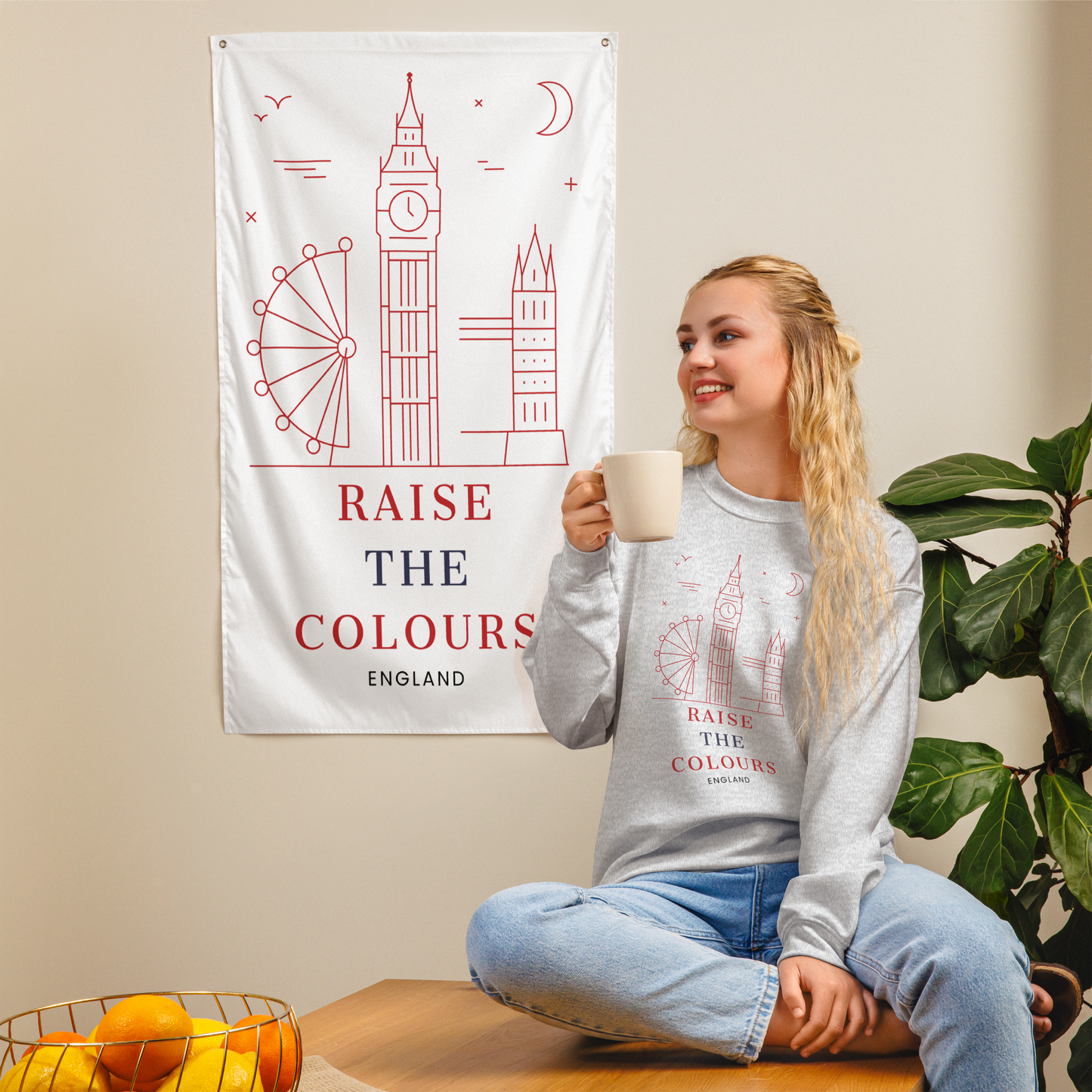 Raise the colours -  Women's Premium Sweatshirt