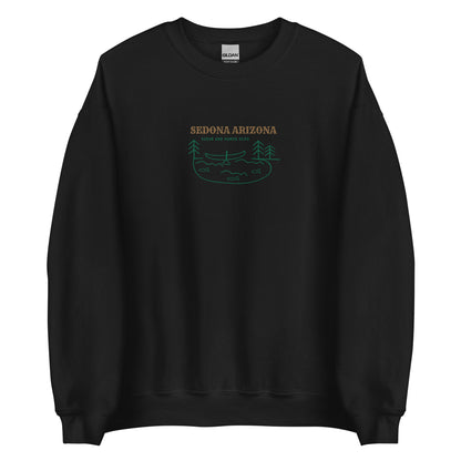 Sedona Arizona Kayak & Canoe Club Embroidered Unisex Sweatshirt