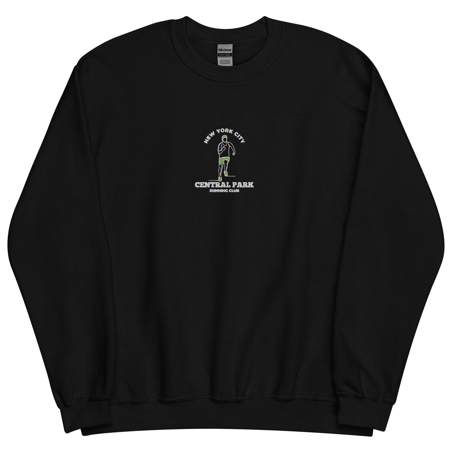 New York Central Park Running Club Embroidered men Sweatshirt