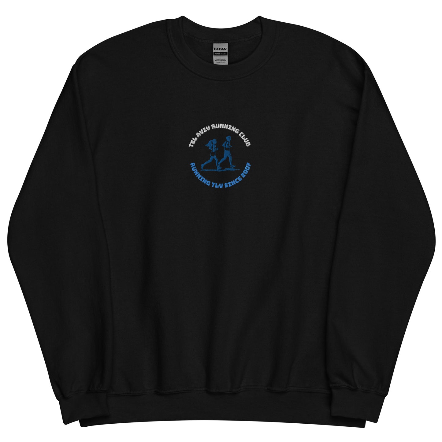 Tel Aviv Running club Embroidered Sweatshirt men Sweatshirt