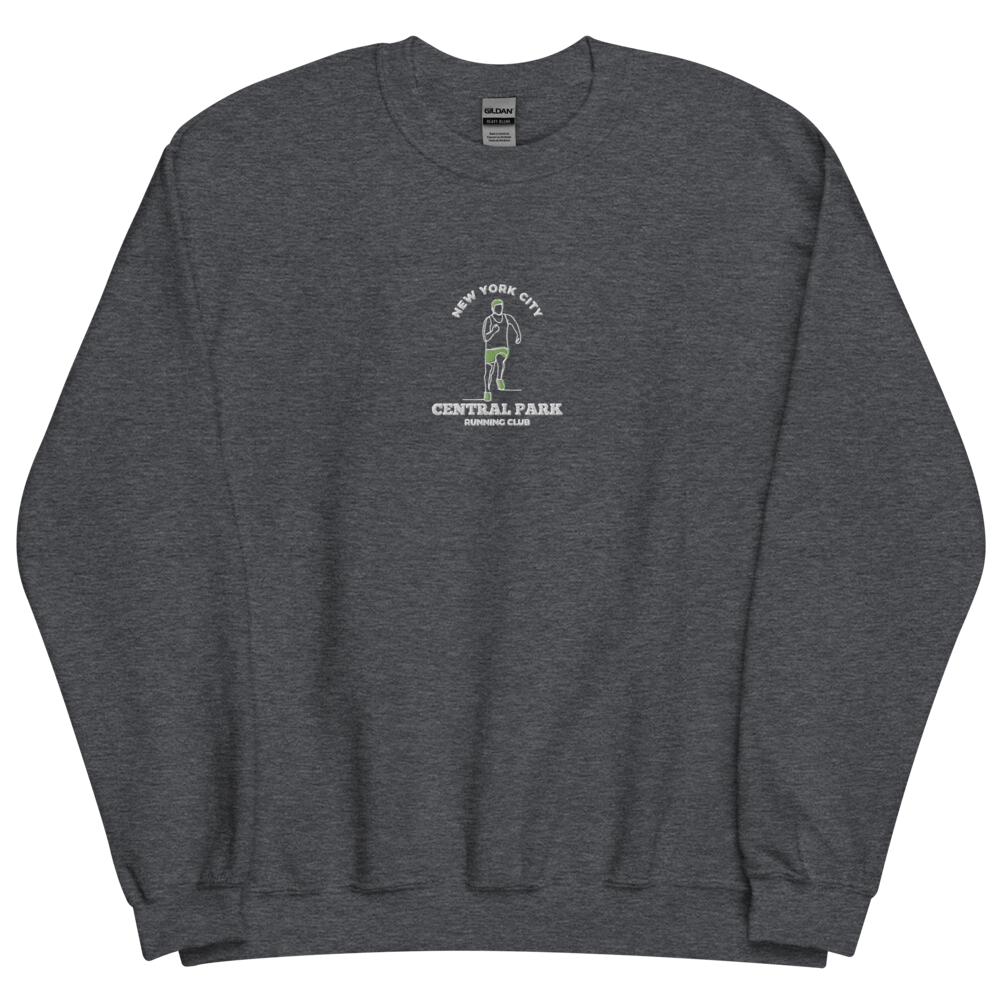 New York Central Park Running Club Embroidered men Sweatshirt