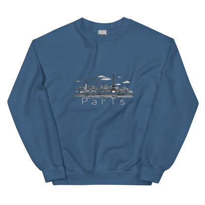 Paris Skyline Unisex Sweatshirt