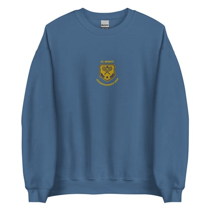 St. Moritz Tennis Embroidered Men Sweatshirt