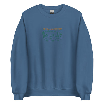 Sedona Arizona Kayak & Canoe Club Embroidered Unisex Sweatshirt