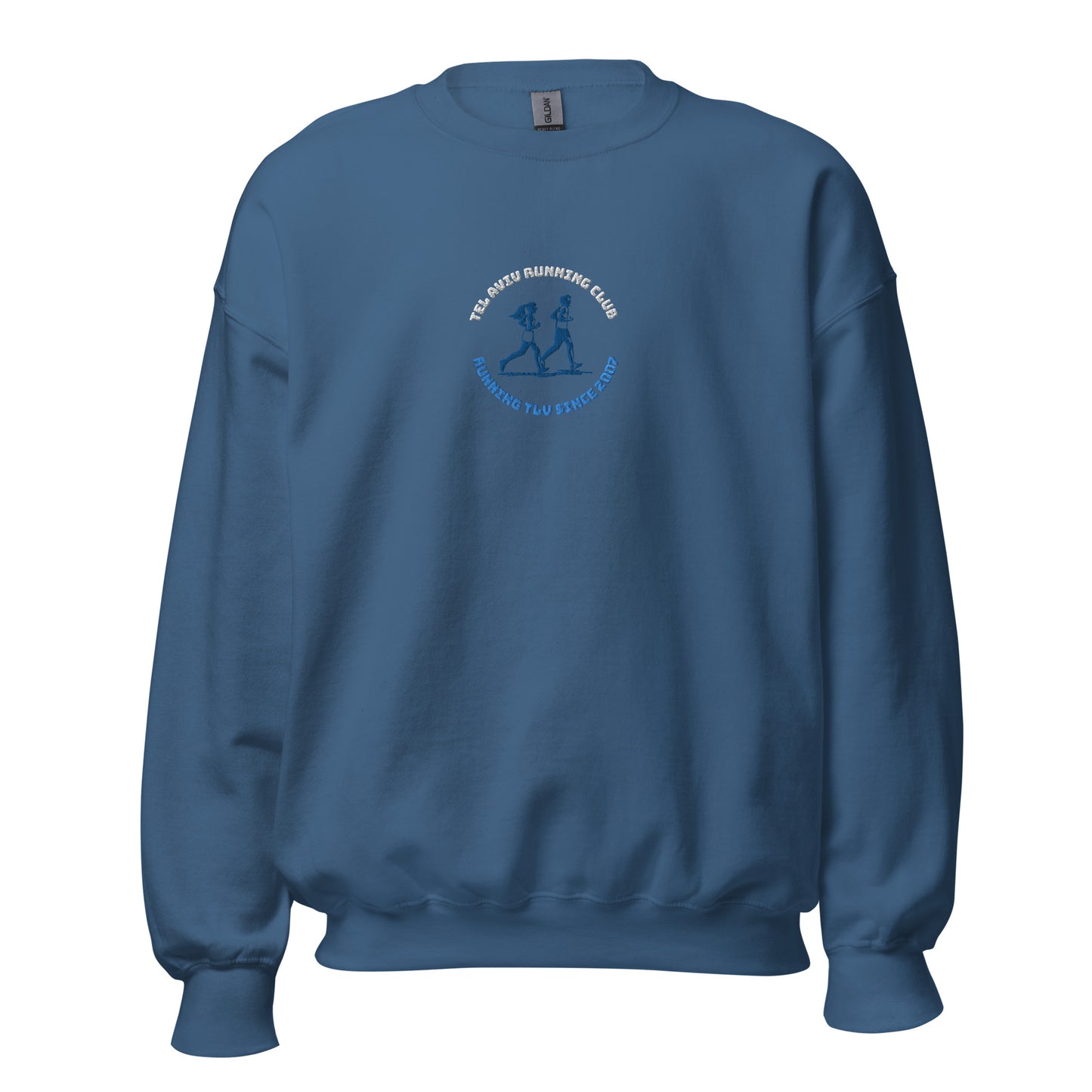 Tel Aviv Running club Embroidered Sweatshirt women's Sweatshirt