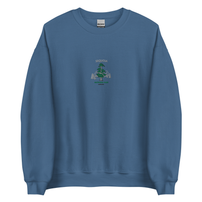 Sequoia National Park Embroidered men Sweatshirt