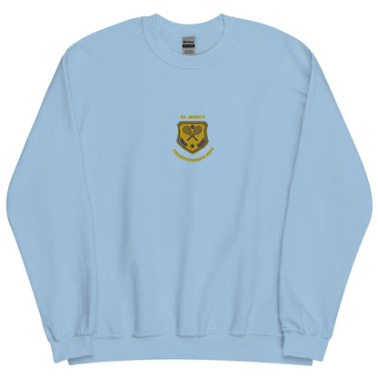 St. Moritz Tennis Embroidered Men Sweatshirt