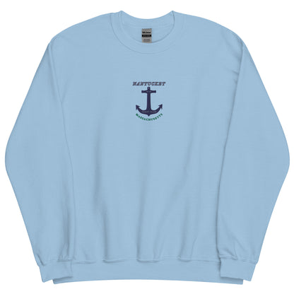 Nantucket Yacht Club Embroidered men Sweatshirt