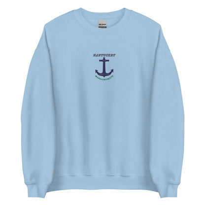 Nantucket Yacht Club Embroidered men Sweatshirt