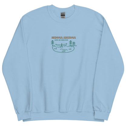 Sedona Arizona Kayak & Canoe Club Embroidered Unisex Sweatshirt