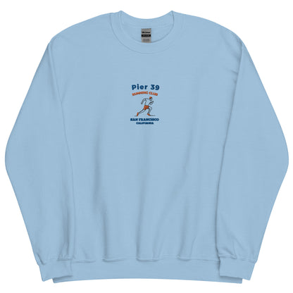 Pier39 Running Club embroidered Light colors Unisex Sweatshirt