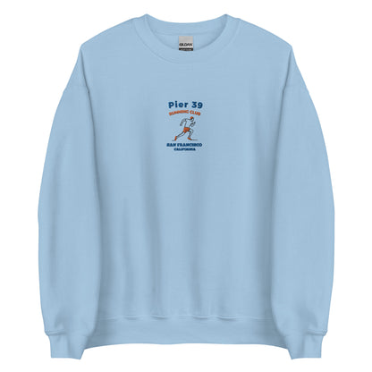 Pier39 Running Club embroidered Light colors Unisex Sweatshirt