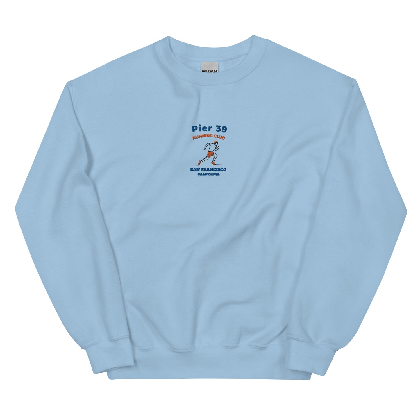 Pier39 Running Club embroidered Light colors Unisex Sweatshirt