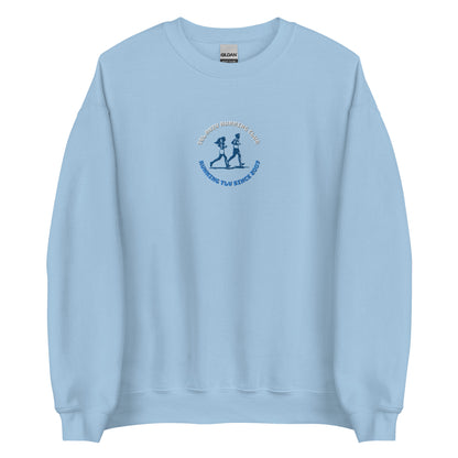 Tel Aviv Running club Embroidered Sweatshirt men Sweatshirt