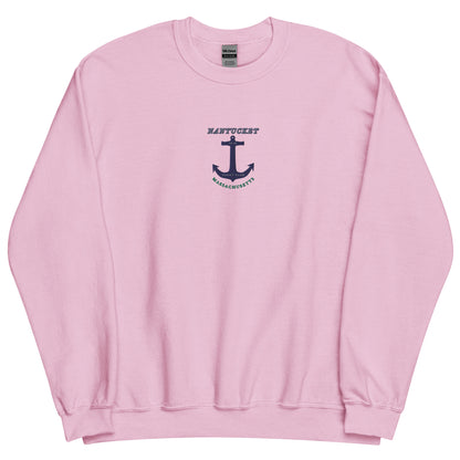 Nantucket Yacht Club Embroidered men Sweatshirt