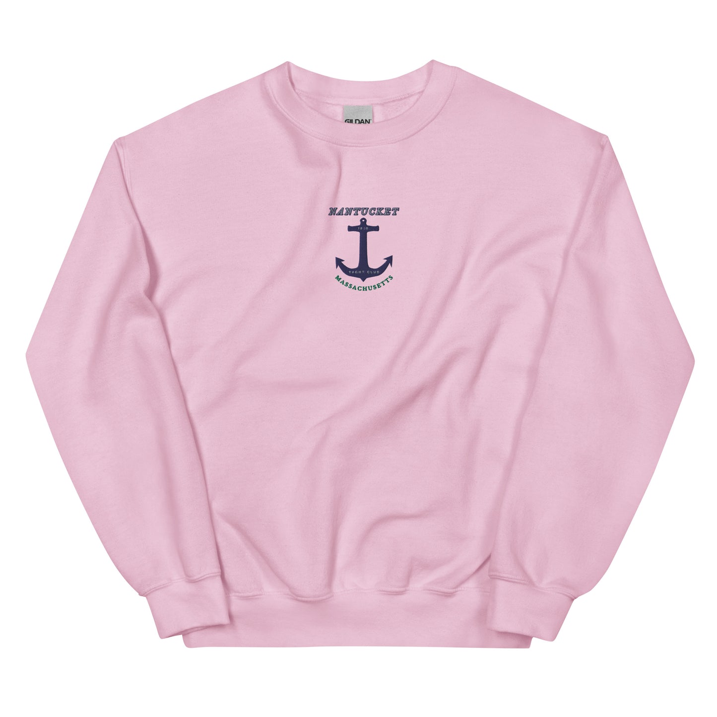 Nantucket Yacht Club Embroidered men Sweatshirt