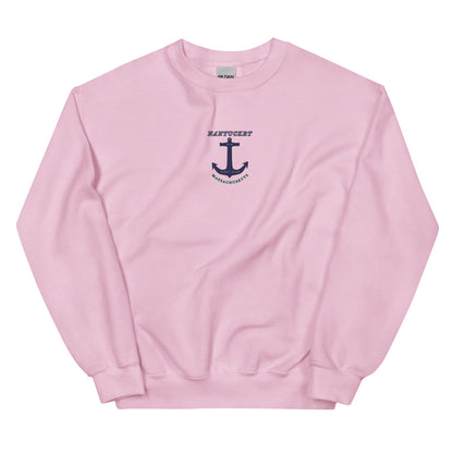 Nantucket Yacht Club Embroidered men Sweatshirt